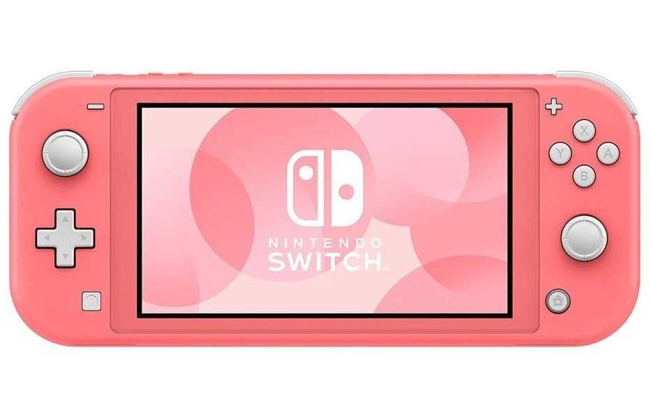 Игровая приставка Nintendo Switch Lite (045496453190) Coral Pink, цвет розовый