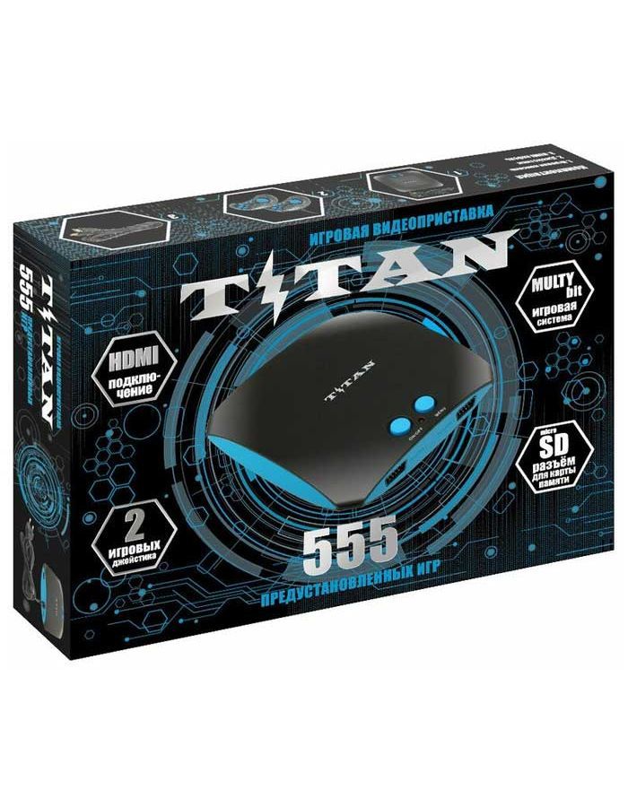 Игровая приставка SEGA Magistr Titan (555 встроенных игр) игровая приставка max 688 встроенных игр чёрная