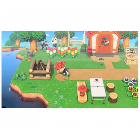 Игровая приставка Nintendo Switch Lite Coral Pink + Animal Crossing New Horizons + Nso - фото 12
