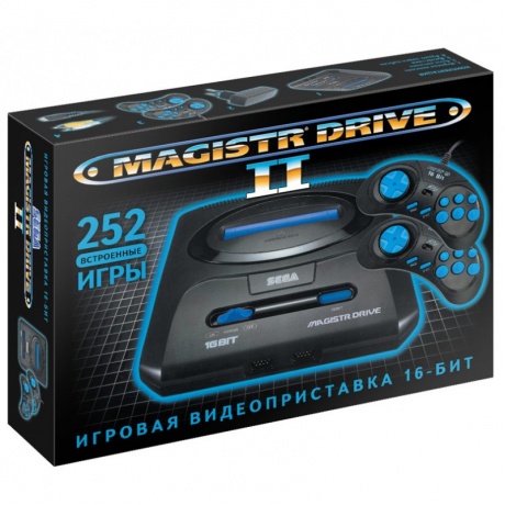 Игровая приставка Sega Magistr Drive 2 (252 встроенные игры) - фото 1