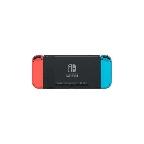 Игровая консоль Nintendo Switch (HAD-001-01) Neon Red/Neon Blue - фото 2