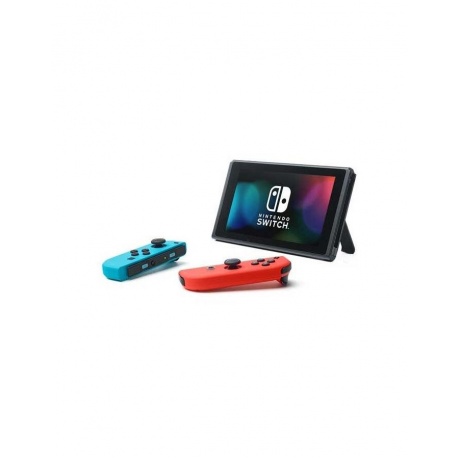 Игровая консоль Nintendo Switch (HAD-001-01) Neon Red/Neon Blue - фото 3