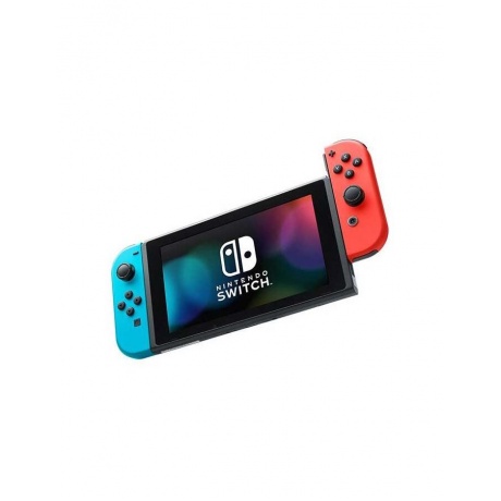 Игровая консоль Nintendo Switch (HAD-001-01) Neon Red/Neon Blue - фото 5