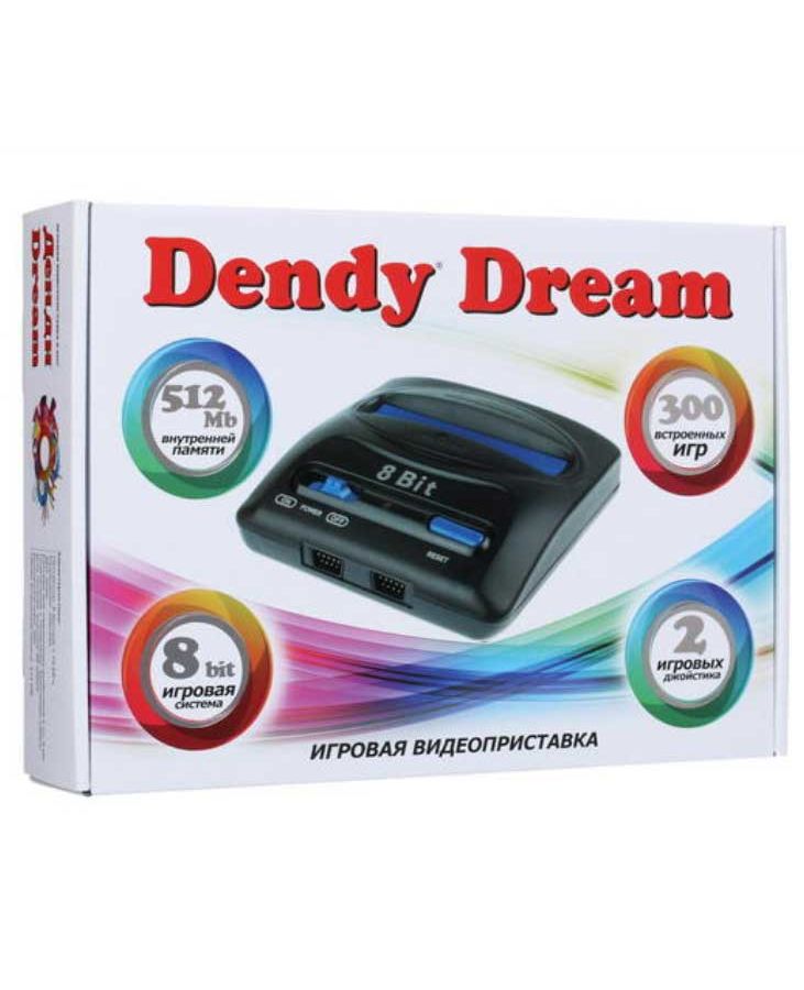 Игровая приставка Dendy Dream (300 встроенных игр) игровая приставка dendy retro genesis 8 bit classic 300 встроенных игр