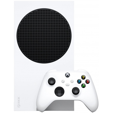 Игровая приставка Microsoft Xbox Series S 512 ГБ SSD, RU, белый/черный (RRS-00011) - фото 2