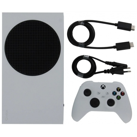 Игровая приставка Microsoft Xbox Series S 512 ГБ SSD, RU, белый/черный (RRS-00011) - фото 9