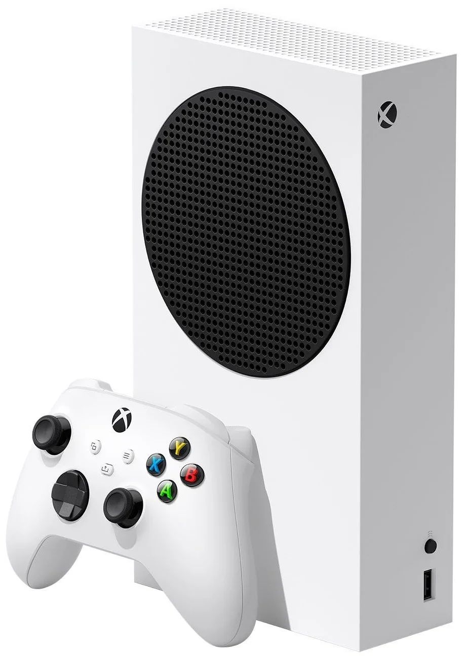 Игровая приставка Microsoft Xbox Series S 512 ГБ SSD белый/черный карта оплаты xbox game pass ultimate на 1 месяц [цифровая версия] ru