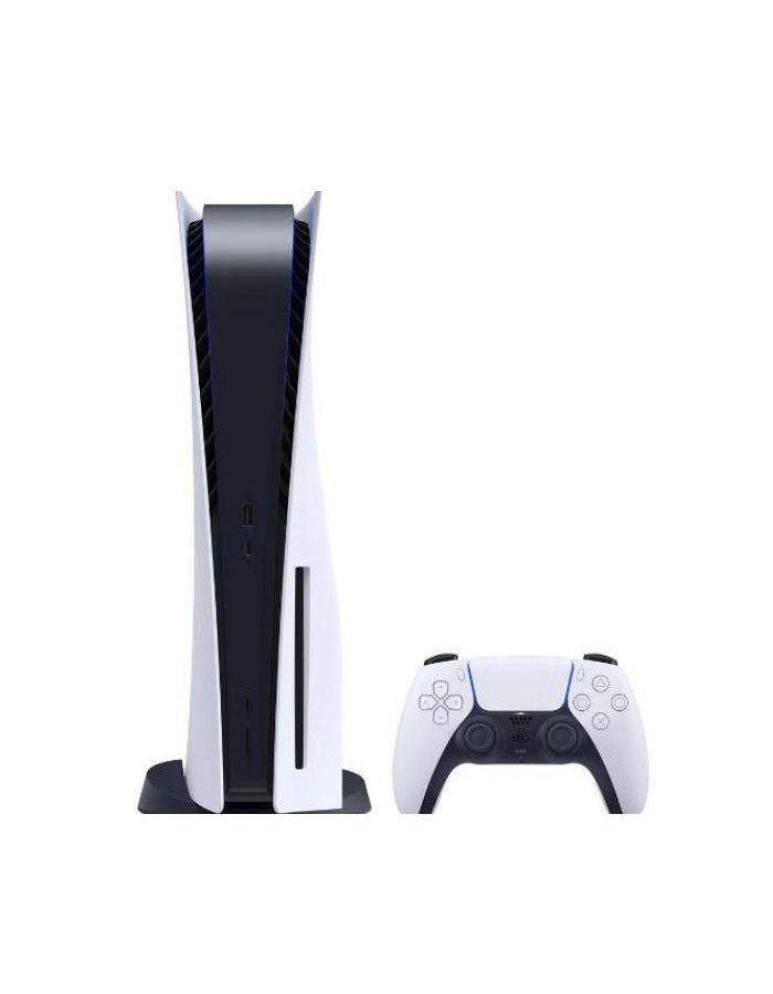 Игровая приставка Sony PlayStation 5 CFI-1008A (Disc Edition), цвет белый/черный