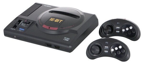 Игровая приставка Retro Genesis HD Ultra + 225 игр игровая приставка retro genesis 8 bit wireless av кабель 2 беспр джойст 300 игр черная