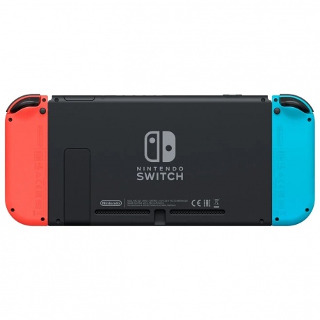 Игровая приставка Nintendo Switch Oled Neon Red-Blue - фото 3