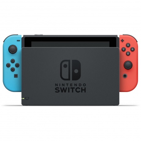Игровая приставка Nintendo Switch Oled Neon Red-Blue - фото 7