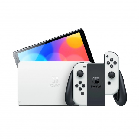 Игровая приставка Nintendo Switch Oled White - фото 2