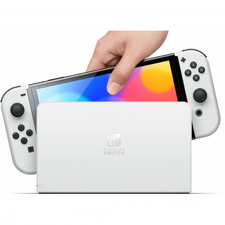 Игровая приставка Nintendo Switch Oled White - фото 9