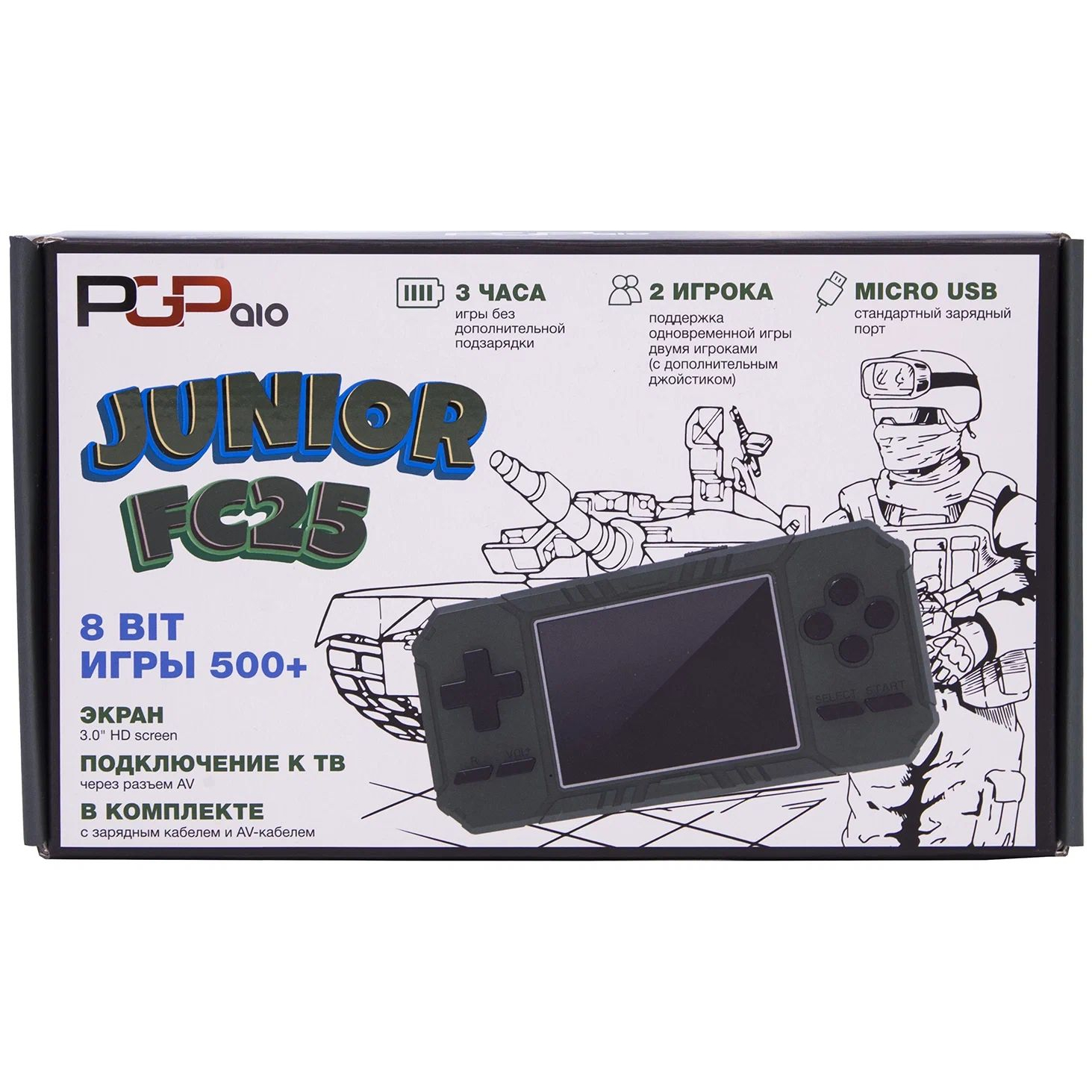 Игровая приставка PGP AIO Junior FC25b зеленая (500 игр, 8 Bit) – купить в  Санкт-Петербурге | интернет-магазин KotoFoto.ru