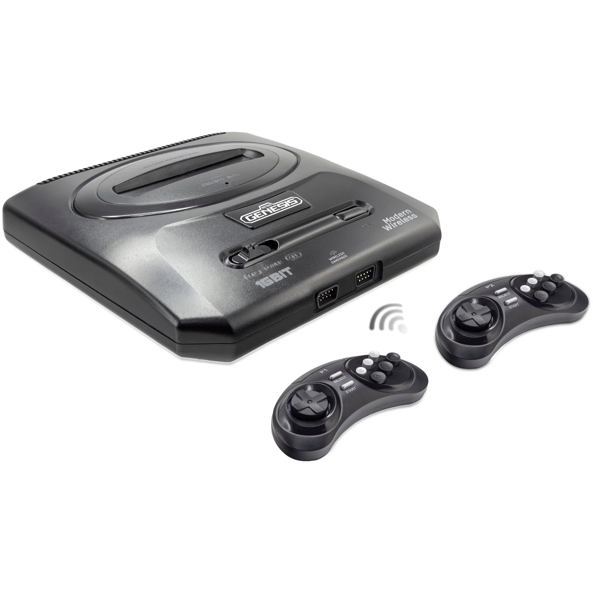 Игровая приставка SEGA Retro Genesis MODERN WIRELESS (300 игр, 2  беспроводных джойстика) – купить в Москве | интернет-магазин KotoFoto.ru