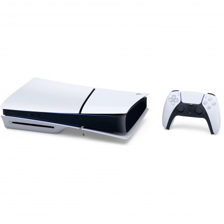 Игровая консоль Sony PlayStation 5 Slim белая (Blu-Ray, 1Tb) CFI-2016A - фото 2