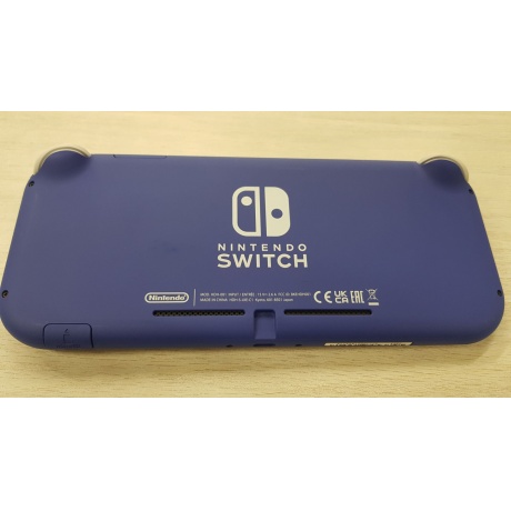 Игровая консоль Nintendo Switch Lite Blue хорошее состояние - фото 3