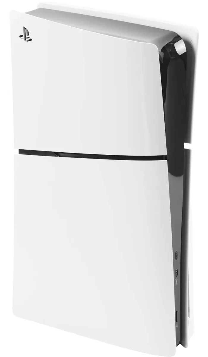 Игровая консоль PlayStation 5 Slim Digital CFI-2000B01 белый/черный - фото 1