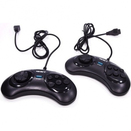 Игровая консоль Retro Genesis Mix (8+16Bit) черный в комплекте: 470 игр - фото 8