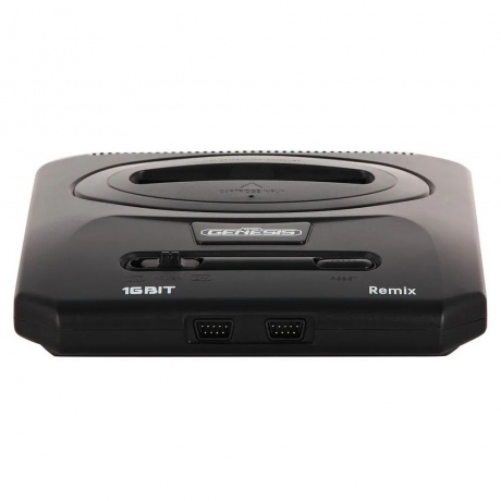 Игровая консоль Retro Genesis Remix черный в комплекте: 600 игр - фото 2