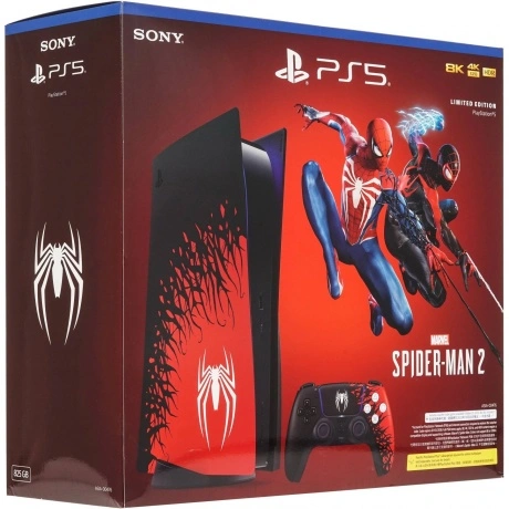Игровая консоль SONY PlayStation 5 Blu-ray Marvel's Spider-Man 2...
