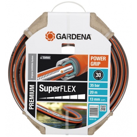Шланг поливочный Gardena SuperFLEX 1/2 18093-20 - фото 1