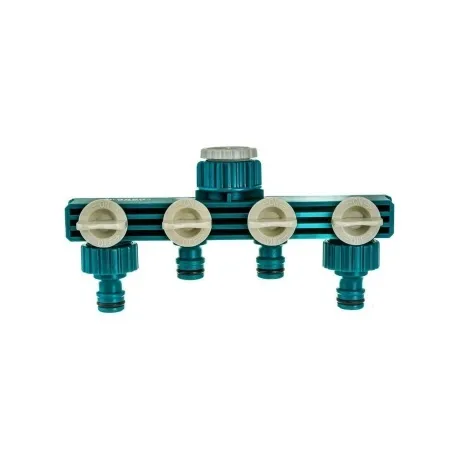 Распределитель поливочный RACO ORIGINAL, 1/2? - 3/4?, четырехкан...