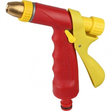 Пистолет поливочный GRINDA плавная регулировка, курок сзади, мет...