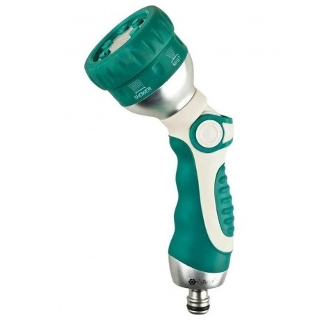 

Пистолет поливочный RACO 343C, 6 режимов, металлический с TPR (4256-55/343C)