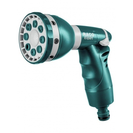 

Пистолет поливочный RACO 484C, 8 режимов, пластиковый с TPR (4255-55/484C)