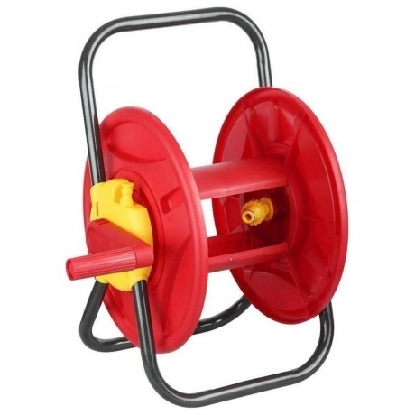 

Катушка для шланга GRINDA для шлангов 45 м x 1/2, стальные опоры, пластиковый барабан (8-428405)