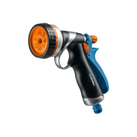 

Пистолет поливочный GRINDA RM-8, 8 режимов, металлический с TPR, PROLine (8-427143)