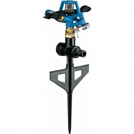 Распылитель импульсный GRINDA 490 м2 полив на пике латунный хорошее состояние 1026₽