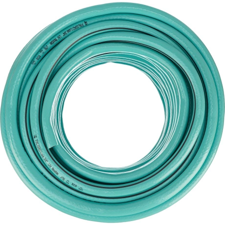 Шланг PALISAD 67667, 4 слойный поливочный 3/4", 50 м Мята, LUXE