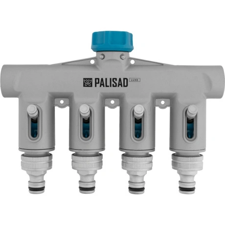 Разветвитель четырёхканальный PALISAD 65833, с внутренней резьбо...