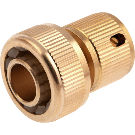 Соединитель латунный быстросъемный для шланга PALISAD 66260, 3/4" - фото 7