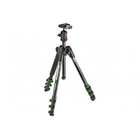 Комплект Manfrotto MKBFRA4GR-BH Befree New Штатив и шаровая головка для фотокамеры (зеленый) - фото 1