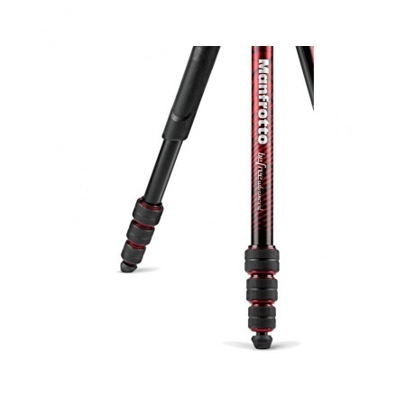 Штатив Manfrotto Befree Advanced Travel Twist MKBFRTA4RD-BH Red - фото 7