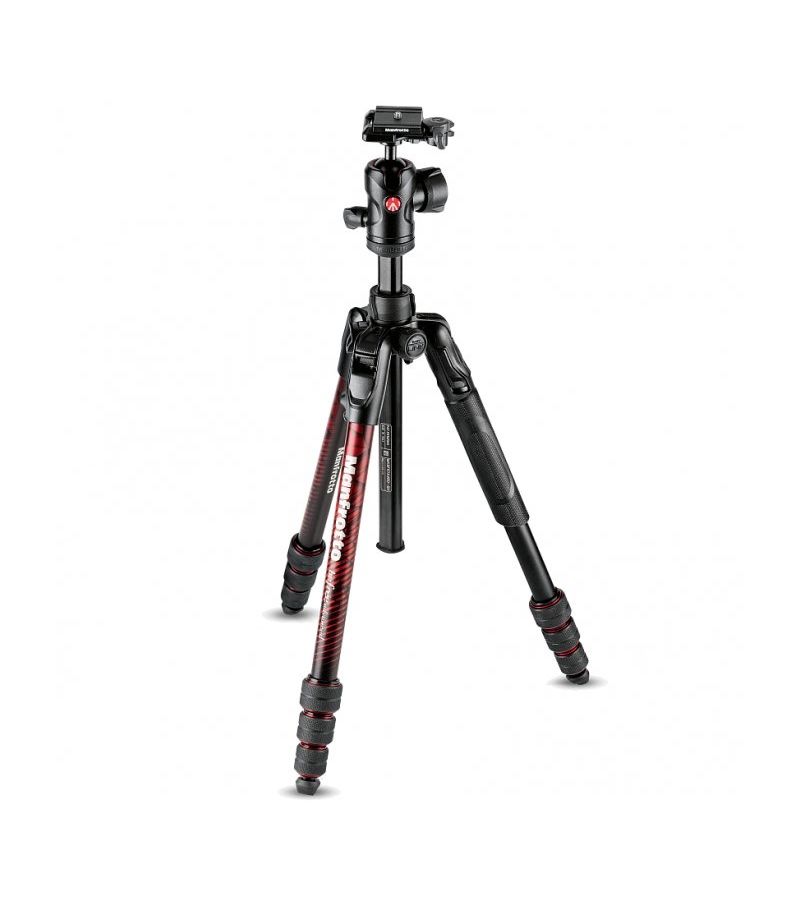 Штатив Manfrotto Befree Advanced Travel Twist MKBFRTA4RD-BH Red штатив manfrotto befree gt mkbfrtc4gt bh carbon black