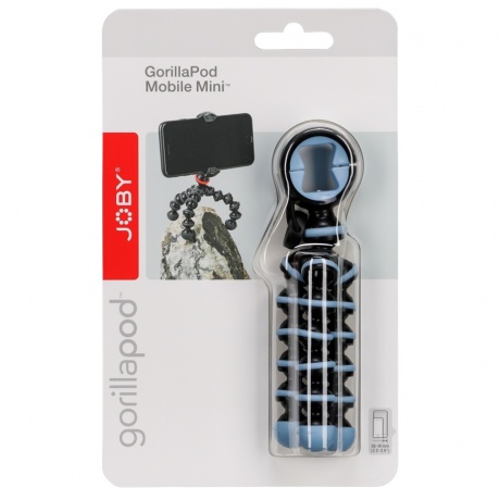 Штатив Joby GorillaPod Mobile Mini для смартфона, черный/синий (JB01518) - фото 3