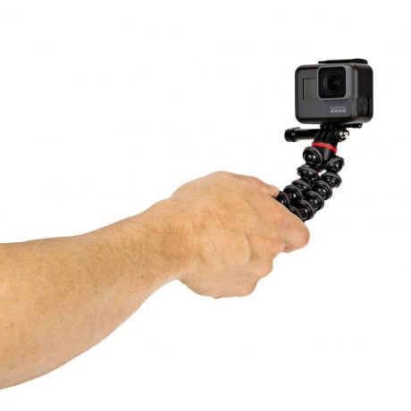 Штатив Joby GorillaPod 500 Action для фото- и GoPro камер (черный/серыйl) - фото 2