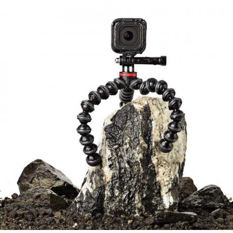 Штатив Joby GorillaPod 500 Action для фото- и GoPro камер (черный/серыйl) - фото 9