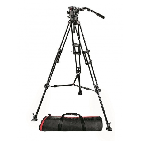 Видеокомплект Manfrotto 526,545BK-1 (штатив+головка+сумка)