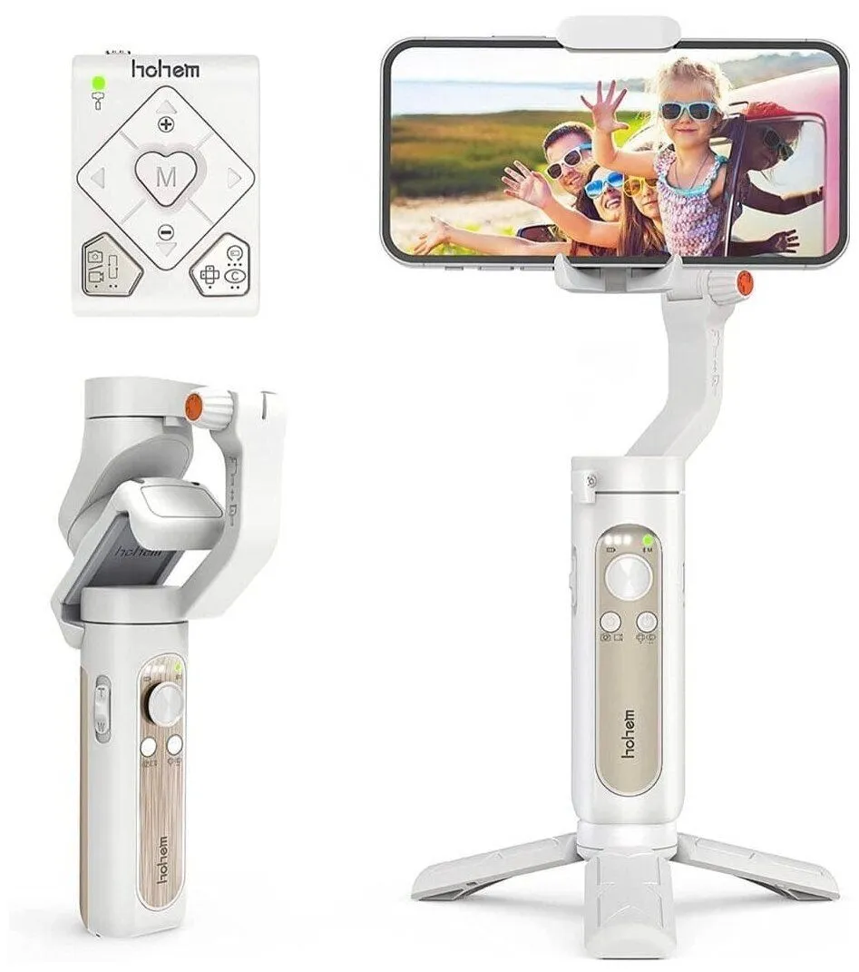 Электрический стабилизатор для смартфона Hohem iSteady X2 белый - фото 19