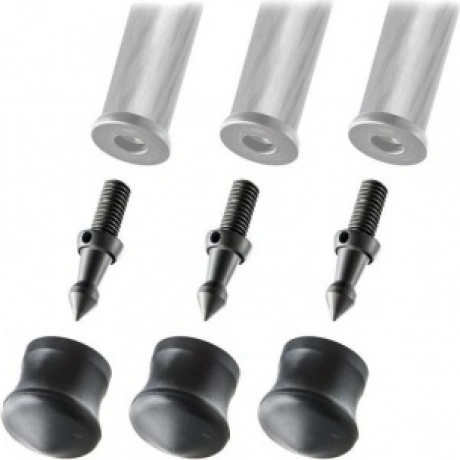 Резиновая ножка с коротким шипом Gitzo GSF38S 38мм, 3шт