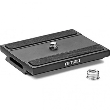 Быстросъемная площадка Gitzo GS5370DR D-профиля прорезиненная