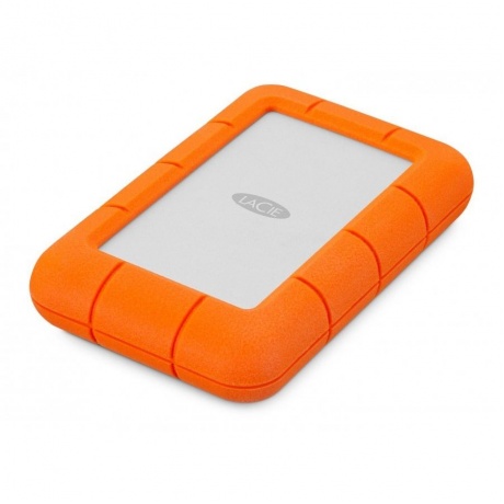 Внешний HDD LaCie Rugged USB-C 1Tb оранжевый (STFR1000800) - фото 4
