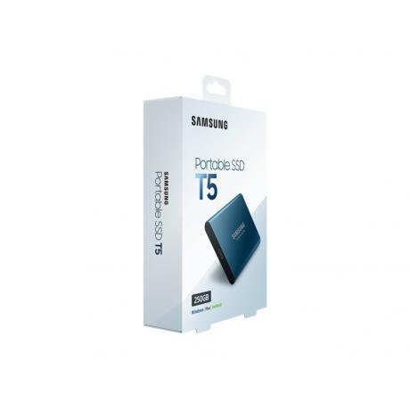 Внешний SSD Samsung T5 250Gb (MU-PA250B/WW) - фото 5