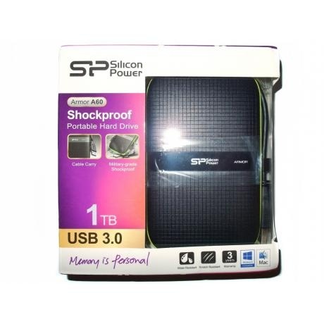 Внешний HDD Silicon Power Armor A60 1Tb (SP010TBPHDA60S3K) - фото 6