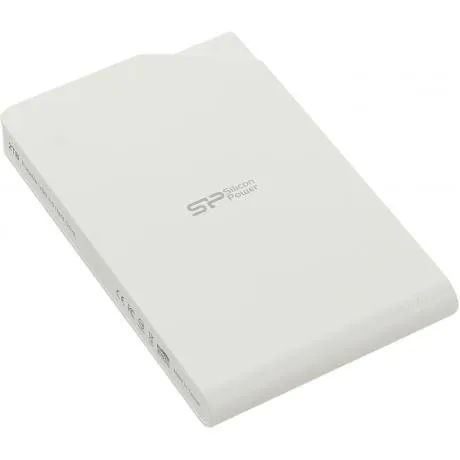 Внешний HDD Silicon Power Stream S03 2Tb White (SP020TBPHDS03S3W...